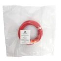 RS PRO Red 1.5 mm² Hook Up Wire, 30 Strands of 1 mm Core Silicone Rubber Insulation, 25 m Length, 500 V, High 210-1264