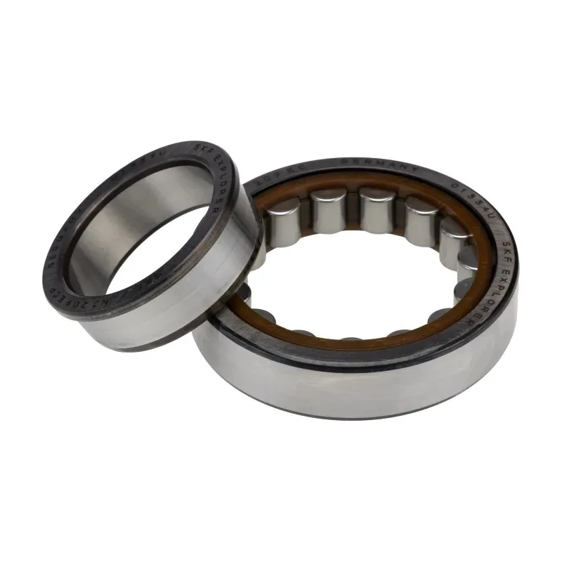 SKF Cylindrical Roller Bearing 45 mm ID 85 mm OD Shielded Single Row 9500 rpm NJ 209 ECP