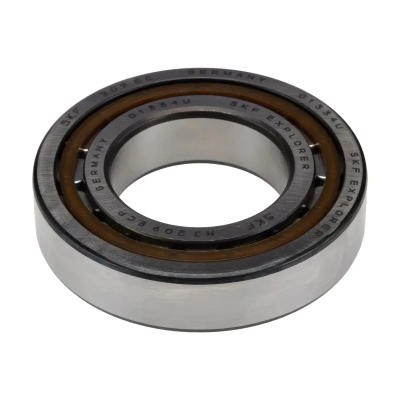 SKF Cylindrical Roller Bearing 45 mm ID 85 mm OD Shielded Single Row 9500 rpm NJ 209 ECP