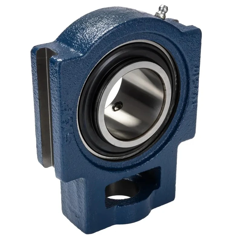 SKF Bearing Unit Cast Iron Housing Set Screw Locking 50mm ID 149mm Length Shielded TUJ 50 TF