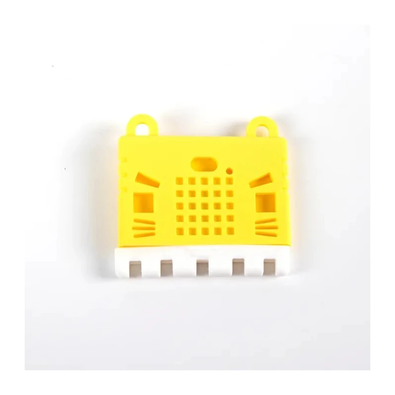 Kittenbot BBC micro:bit Case Yellow Protective Silicone Cover for micro:bit V2.0 KBA9075C