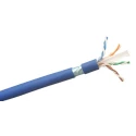 RS PRO Cat6 Ethernet Cable Shielded Screened 100 m Blue Low Smoke Zero Halogen Cat6
