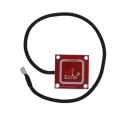 Eccel Technology Ltd Square High Frequency RFID Antenna 13.56MHz 1dBi Gain with JST PHR-3, JST Mux ANT 1356-25x25-300