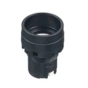Idec HW Series Black Maintained Push Button Head, 22 mm Cutout, IP69K, IP67 HW1L-A0