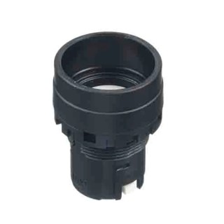 Idec HW Series Black Maintained Push Button Head, 22 mm Cutout, IP69K, IP67 HW1L-A0