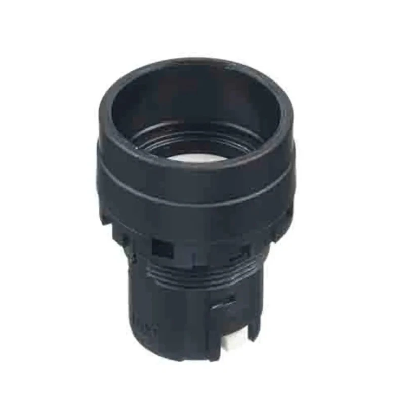 Idec HW Series Black Maintained Push Button Head, 22 mm Cutout, IP69K, IP67 HW1L-A0
