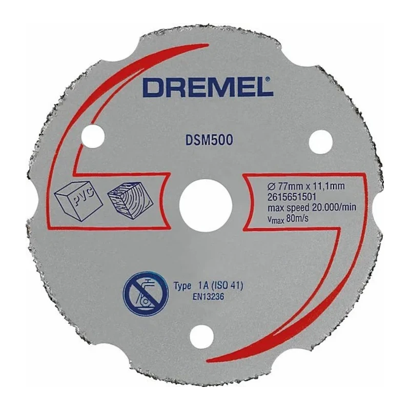 Dremel Carbide Cutting Disc 77 mm Diameter x 2 mm Thick DSM500