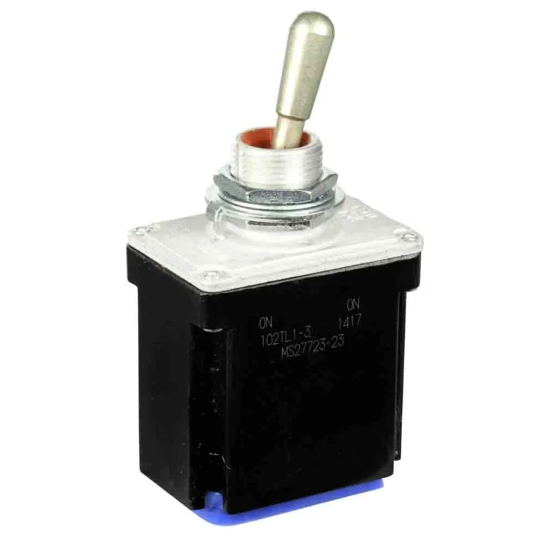 Honeywell Technologies Toggle Switch Bushing Mount On-On DPDT Wire Terminal 28 V dc 125 V ac 102TL1-3