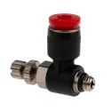 Norgren Pneufit C Series Banjo In-line Regulator, Inlet Male Threaded Metric 6 mm, Outlet Female Tube 6 mm C0K510405