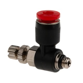 Norgren Pneufit C Series Banjo In-line Regulator, Inlet Male Threaded Metric 6 mm, Outlet Female Tube 6 mm C0K510405