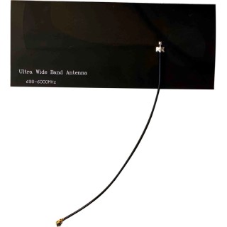 LPRS GSM & GPRS Patch Omni-Directional 5G Cellular PCB Antenna with UFL Connector Adhesive Mount LPRS-ANT-5G-UFL-PCB