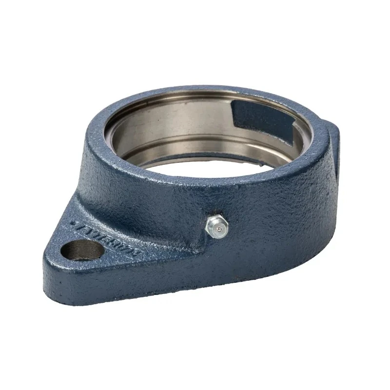SKF Flanged Bearing Unit 72 mm Inside Diameter Cast Iron 2 Hole Round Mount FYTB 507 M