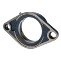 SKF Flanged Bearing Unit 72 mm Inside Diameter Cast Iron 2 Hole Round Mount FYTB 507 M