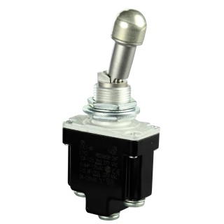 Honeywell Technologies Toggle Switch, Bushing Mount, Latching, SPDT, Screw Terminal, 28 V dc, 125 V ac 1TL1-8F