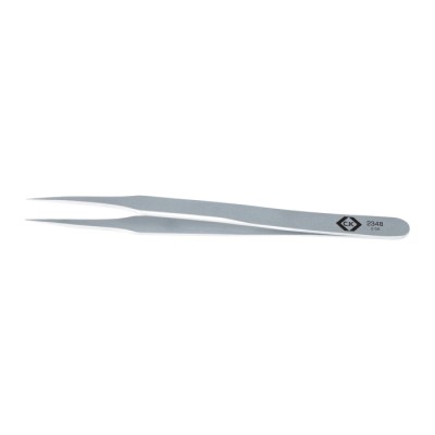 CK 123mm Stainless Steel Flat ESD Safe Tweezer T2348