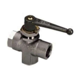 Legris Nickel Plated Brass Threaded Ball Valve, Female Inlet/Outlet, 3/8 in G Thread, Model 0448 09 17