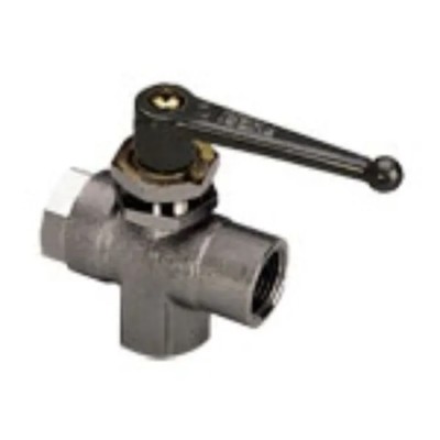 Legris Nickel Plated Brass Threaded Ball Valve, Female Inlet/Outlet, 3/8 in G Thread, Model 0448 09 17