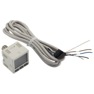 SMC Pneumatic Pressure Switch , IP40, 10 bar Max Pressure, 12V/24V DC, 60°C Operating Temp
