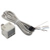 SMC Pneumatic Pressure Switch , IP40, 10 bar Max Pressure, 12V/24V DC, 60°C Operating Temp