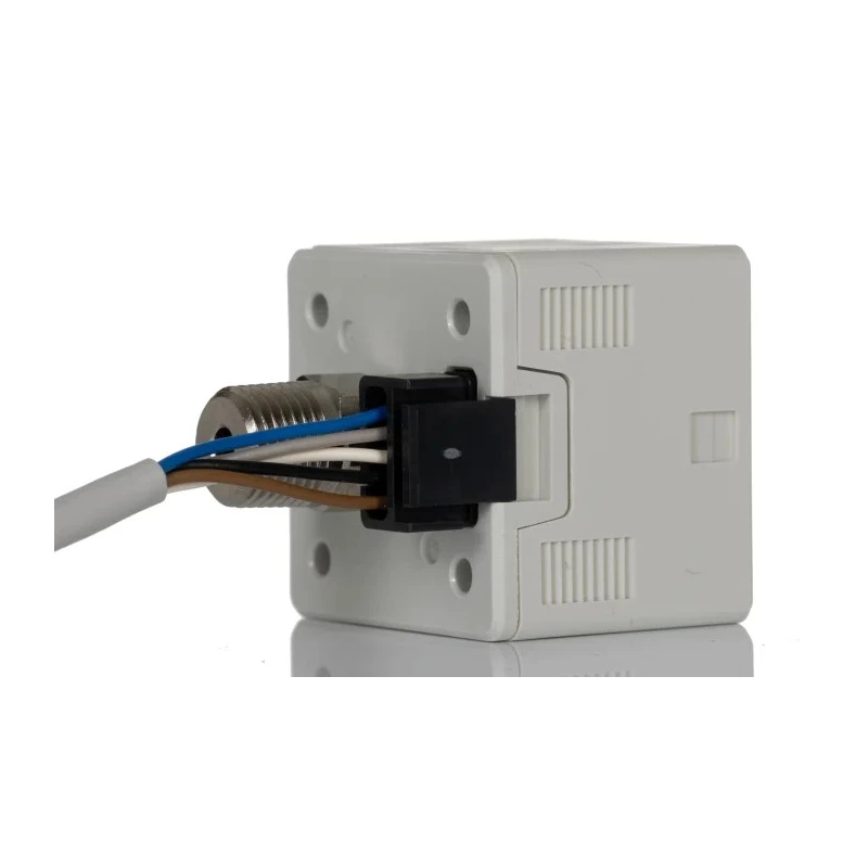 SMC Pneumatic Pressure Switch , IP40, 10 bar Max Pressure, 12V/24V DC, 60°C Operating Temp