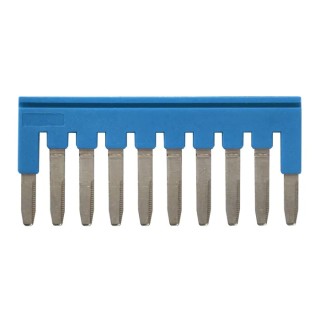 Omron XW5S Series Jumper Bar 10-Way 2.5mm² Wire 22A Push-in Terminal Block 