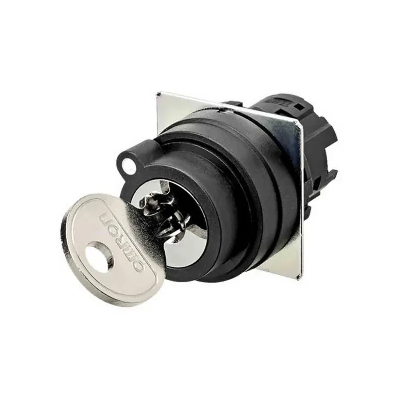 Omron A22NK 2-position Key Switch Head with 22 mm Cutout 