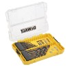 DeWALT 21-Piece Twist Drill Bit Set for Multi-Material with 1 mm Min and 12 mm Max HSS-G Bits DT70755-QZ