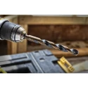 DeWALT 21-Piece Twist Drill Bit Set for Multi-Material with 1 mm Min and 12 mm Max HSS-G Bits DT70755-QZ