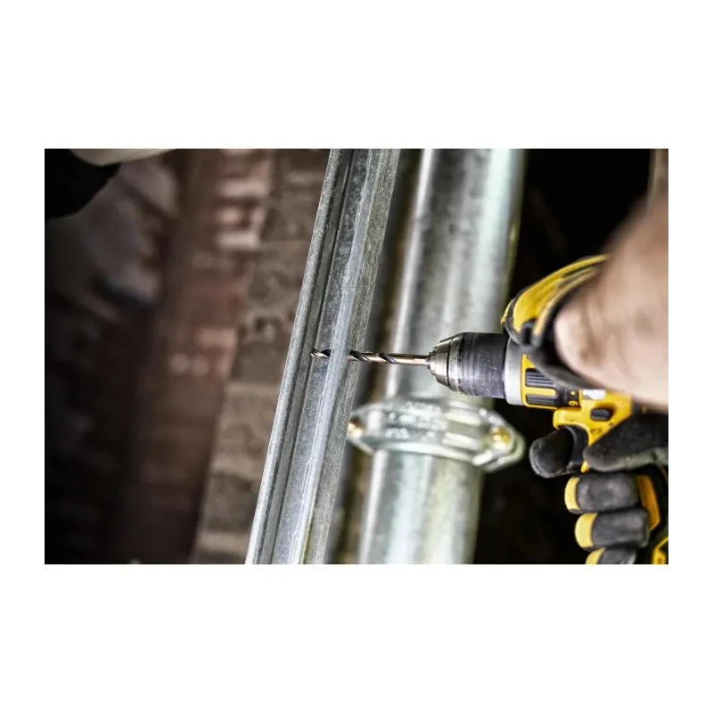 DeWALT 21-Piece Twist Drill Bit Set for Multi-Material with 1 mm Min and 12 mm Max HSS-G Bits DT70755-QZ
