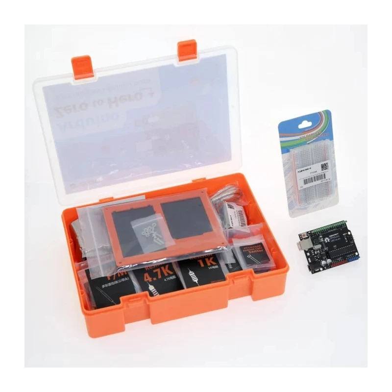 DFRobot Arduino Development Kit Gravity: Zero to Hero Kit KIT0133 with DFRduino UNO R3 Microcontroller China Origin