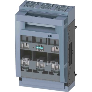 Siemens Fuse Switch Disconnector 3-Pole 250A Enclosed DIN Rail Mount 690V 3NP1143-1BC10