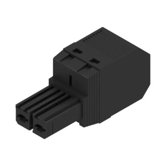 Weidmüller BVF Series PCB Connector, 2-Contact, 7.62 mm Pitch, 1 Row, Male Connector, 1000 V, 57 A, Polyamide 1060390000