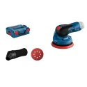 Bosch Cordless Brushless Motor Orbital Sander 12V Battery 125 mm Pad Size 1750 rpm Speed 0601372100