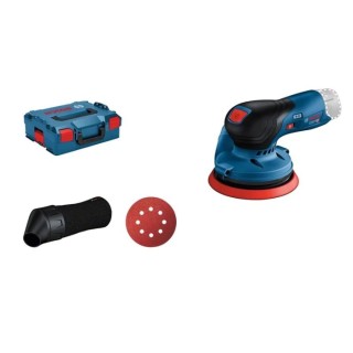 Bosch Cordless Brushless Motor Orbital Sander 12V Battery 125 mm Pad Size 1750 rpm Speed 0601372100