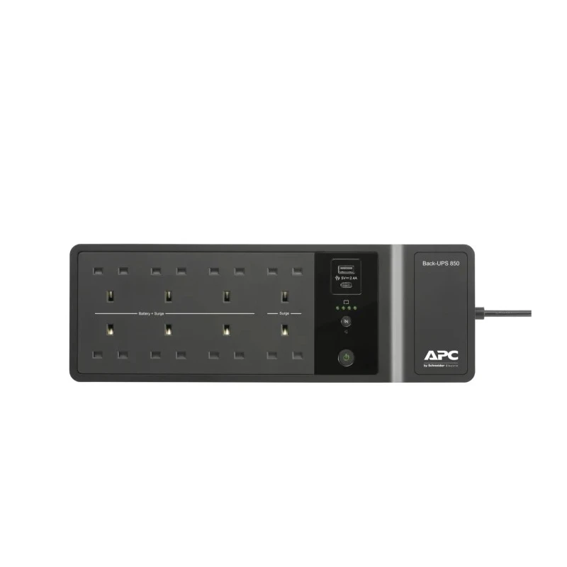 APC Back-UPS Uninterruptible Power Supply 230V Input 850 VA 520 W Stand Alone BE850G2-UK