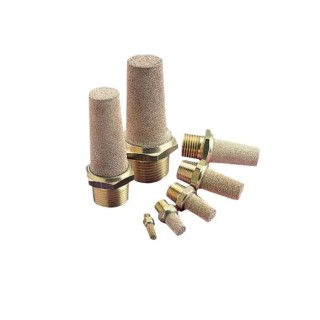 Norgren Brass Pneumatic Silencer T40 Series 10 bar Maximum Operating Pressure Threaded G Connection T40C8800