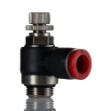 Norgren Pneutic C Series Banjo Flow Out Flow Controller, Inlet Male, Threaded Tube ISO G and ISO R C0K511038