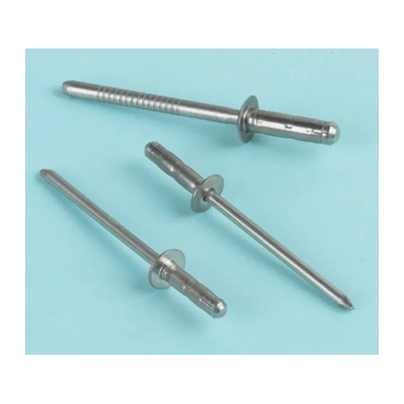 Avdel Stainless Steel Blind Rivet, Dome Head, 4 mm Diameter, 2.9 mm Length, Polished Finish 0BS11-00516