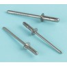 Avdel Stainless Steel Blind Rivet, Dome Head, 4 mm Diameter, 2.9 mm Length, Polished Finish 0BS11-00516