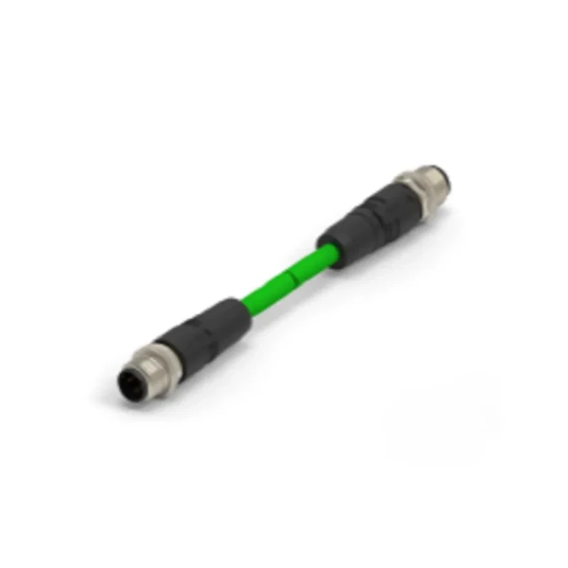 TE Connectivity Cat5e Shielded Ethernet Cable Green 2 m Terminated TAD14747101-020