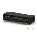 TE Connectivity M.2 NGFF Series Right Angle Edge Connector, PCB Mount, 67-Contacts, 0.5 mm Pitch, 2 Row, Gold 2199230-3