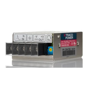 TRACOPOWER Switching Power Supply 24V DC, 18W, Universal Input 85-264V AC, Chassis Mount TXLN 018-124