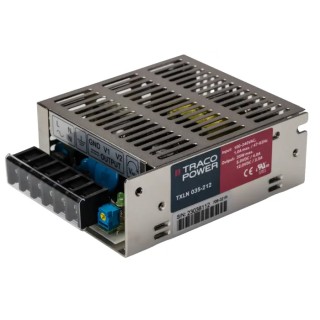 TRACOPOWER Switching Power Supply Dual Output 12V DC 35W, 88-264V AC Input TXLN 035-212
