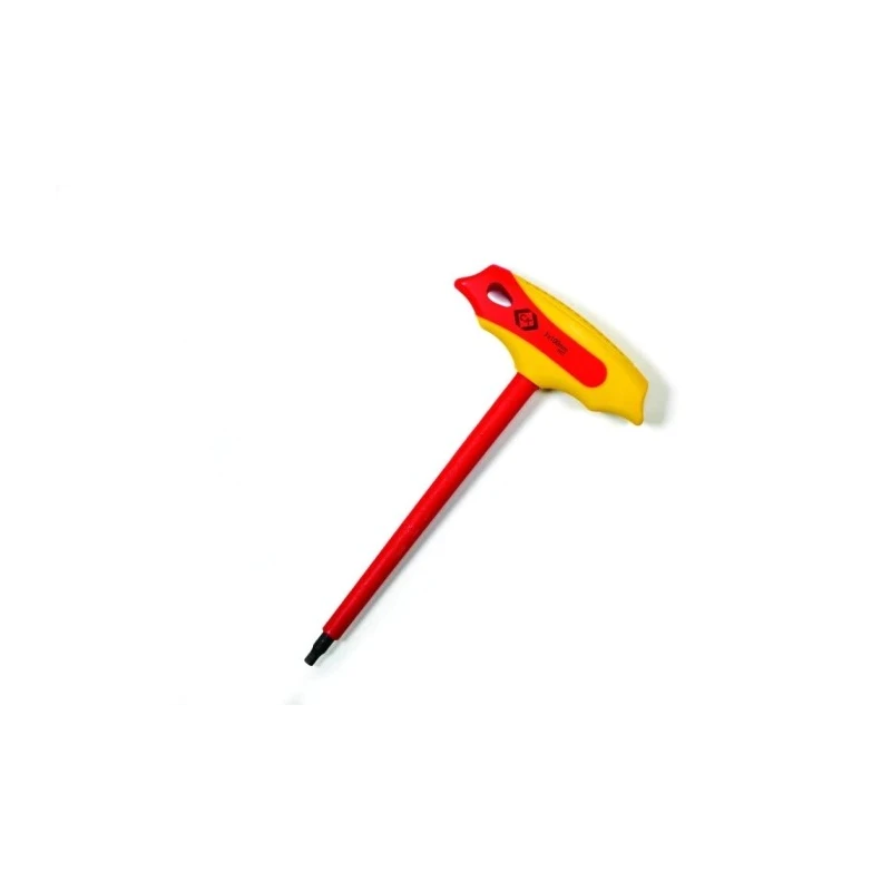 CK 5 Piece T Imperial Hex Key Set Long Arm S2 Steel Ball End Hex 3 to 6 mm T4422 SET
