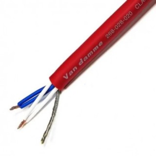 Van Damme 5 Core 0.19 mm² CSA Screened Multicore Microphone Cable 6 mm OD 100 m 268028020100