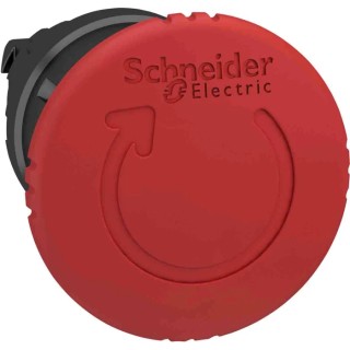 Schneider Electric Harmony Series Twist Release Emergency Stop Push Button Head ZB4BS8447
