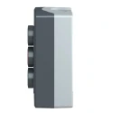 Schneider Electric Spring Return Push Button Control Station Polycarbonate 3 Cutouts 2 NO/1 NC, Green, Red, I/O/II XALD339