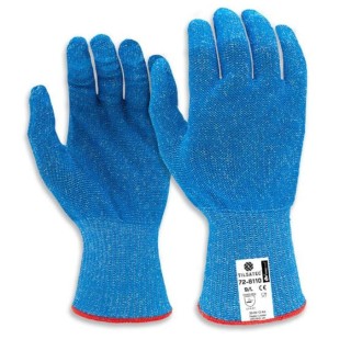 Tilsatec Blue Glove Size 6 Uncoated Cut Resistant Safety Glove 72-8110-06