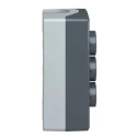 Schneider Electric Spring Return Push Button Control Station Polycarbonate 3 Cutouts 2 NO/1 NC, Green, Red, I/O/II XALD339