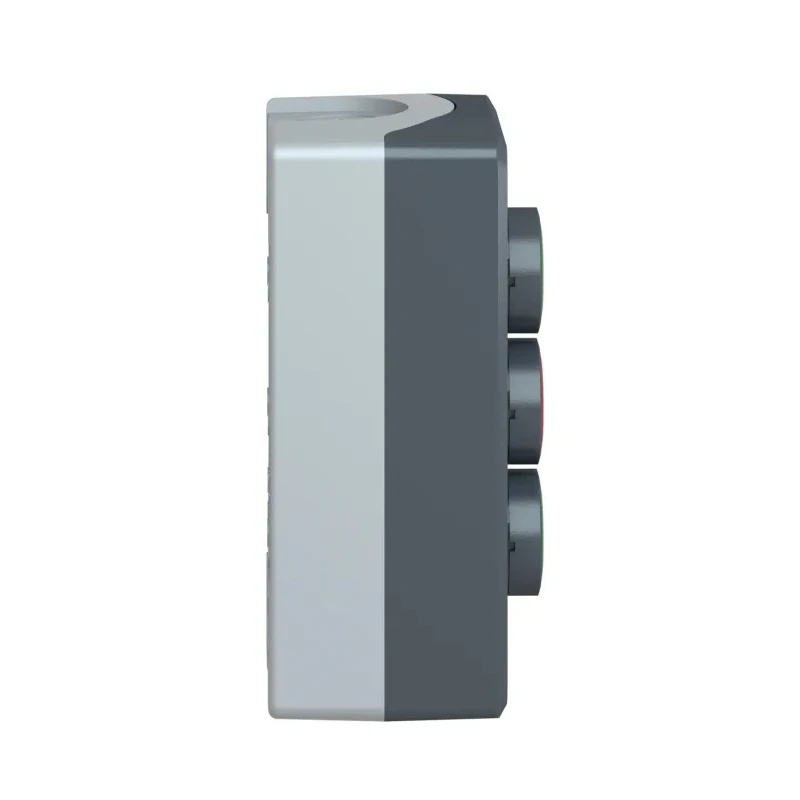 Schneider Electric Spring Return Push Button Control Station Polycarbonate 3 Cutouts 2 NO/1 NC, Green, Red, I/O/II XALD339